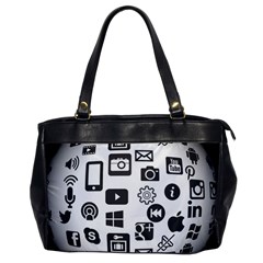 Icon Ball Logo Google Networking Office Handbags by Nexatart