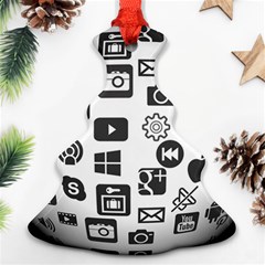 Icon Ball Logo Google Networking Ornament (christmas Tree)  by Nexatart