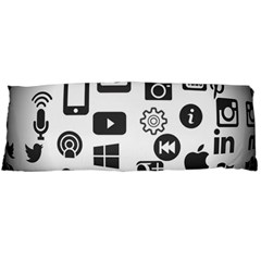 Icon Ball Logo Google Networking Body Pillow Case (dakimakura) by Nexatart