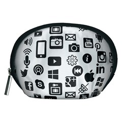 Icon Ball Logo Google Networking Accessory Pouches (medium)  by Nexatart