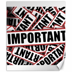 Important Stamp Imprint Canvas 20  X 24   by Nexatart