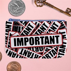 Important Stamp Imprint Large Coin Purse