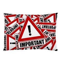 Important Stamp Imprint Pillow Case (Two Sides)