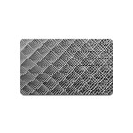 Grid Wire Mesh Stainless Rods Magnet (Name Card) Front