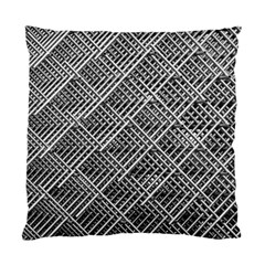 Grid Wire Mesh Stainless Rods Standard Cushion Case (one Side) by Nexatart