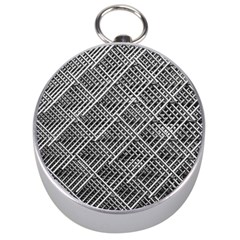 Grid Wire Mesh Stainless Rods Silver Compasses by Nexatart