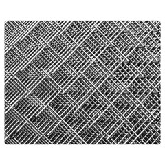 Grid Wire Mesh Stainless Rods Double Sided Flano Blanket (medium)  by Nexatart