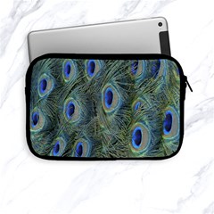 Peacock Feathers Blue Bird Nature Apple Ipad Mini Zipper Cases by Nexatart