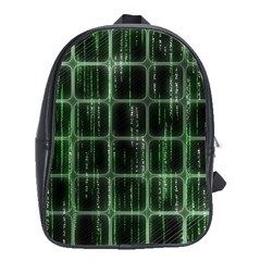 Matrix Earth Global International School Bag (large) by Nexatart