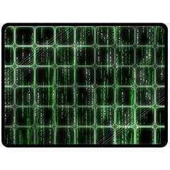 Matrix Earth Global International Fleece Blanket (large)  by Nexatart