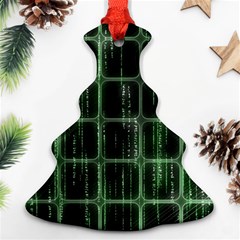 Matrix Earth Global International Christmas Tree Ornament (two Sides) by Nexatart