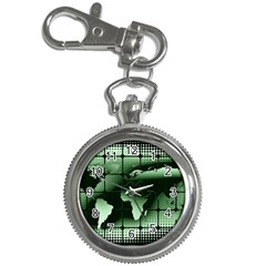 Matrix Earth Global International Key Chain Watches