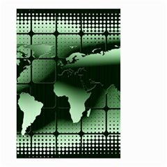 Matrix Earth Global International Small Garden Flag (two Sides) by Nexatart