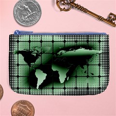 Matrix Earth Global International Large Coin Purse