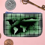 Matrix Earth Global International Large Coin Purse Front