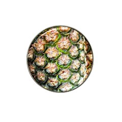 Pineapple Texture Macro Pattern Hat Clip Ball Marker (4 Pack) by Nexatart