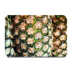 Pineapple Texture Macro Pattern Plate Mats by Nexatart