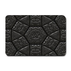 Tile Emboss Luxury Artwork Depth Small Doormat  by Nexatart