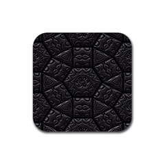 Tile Emboss Luxury Artwork Depth Rubber Coaster (square)  by Nexatart