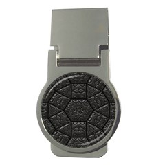 Tile Emboss Luxury Artwork Depth Money Clips (round)  by Nexatart