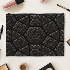 Tile Emboss Luxury Artwork Depth Cosmetic Bag (xl) by Nexatart