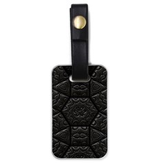 Tile Emboss Luxury Artwork Depth Luggage Tags (one Side)  by Nexatart