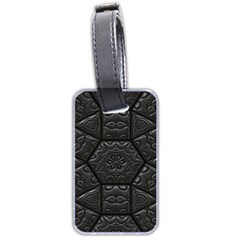 Tile Emboss Luxury Artwork Depth Luggage Tags (two Sides) by Nexatart