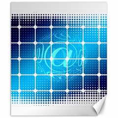 Tile Square Mail Email E Mail At Canvas 20  X 24   by Nexatart