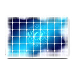 Tile Square Mail Email E Mail At Small Doormat  by Nexatart