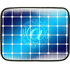 Tile Square Mail Email E Mail At Double Sided Fleece Blanket (mini)  by Nexatart