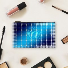 Tile Square Mail Email E Mail At Cosmetic Bag (small)  by Nexatart