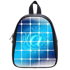 Tile Square Mail Email E Mail At School Bag (small) by Nexatart