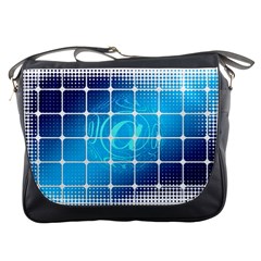 Tile Square Mail Email E Mail At Messenger Bags by Nexatart