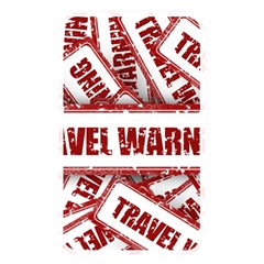 Travel Warning Shield Stamp Memory Card Reader