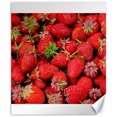 Strawberries Berries Fruit Canvas 8  X 10  by Nexatart