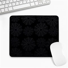 Spider Web Large Mousepads by Valentinaart