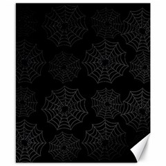 Spider Web Canvas 8  X 10  by Valentinaart