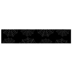 Spider Web Flano Scarf (small) by Valentinaart