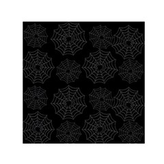 Spider Web Small Satin Scarf (square) by Valentinaart