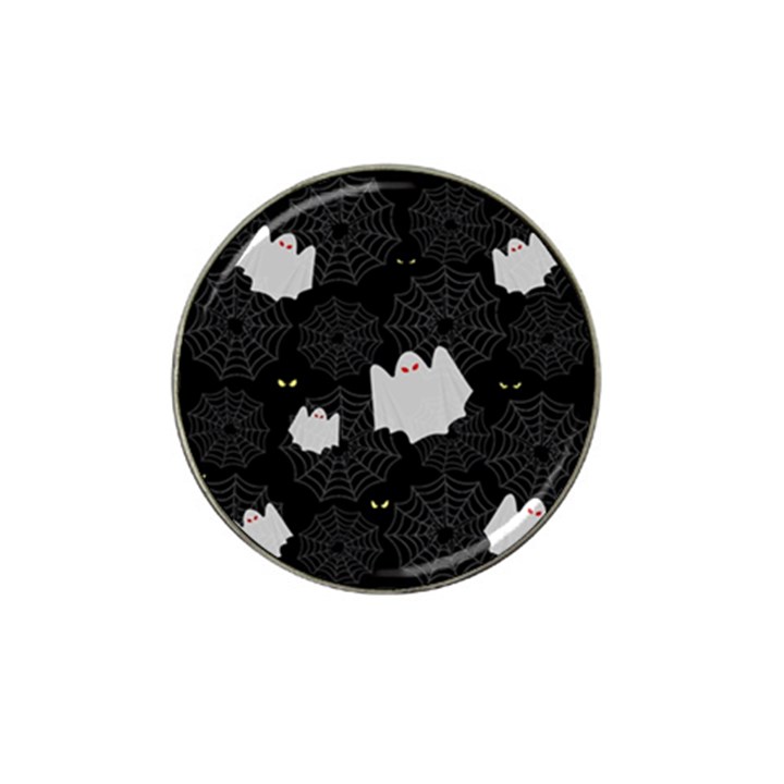 Spider web and ghosts pattern Hat Clip Ball Marker