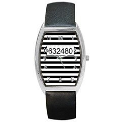 Prison  Barrel Style Metal Watch by Valentinaart