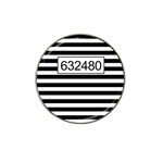 Prison  Hat Clip Ball Marker (4 pack) Front