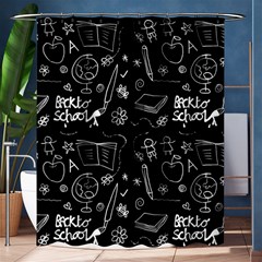 Back To School Shower Curtain 60  X 72  (medium)  by Valentinaart