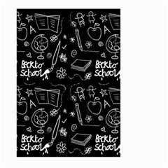 Back To School Large Garden Flag (two Sides) by Valentinaart