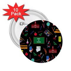 Back to School 2.25  Buttons (10 pack) 