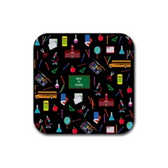 Back to School Rubber Coaster (Square) 