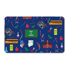 Back To School Magnet (rectangular) by Valentinaart