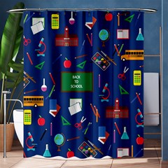 Back To School Shower Curtain 60  X 72  (medium)  by Valentinaart