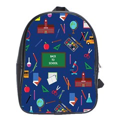 Back To School School Bag (xl) by Valentinaart