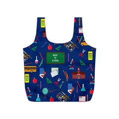 Back To School Full Print Recycle Bags (s)  by Valentinaart